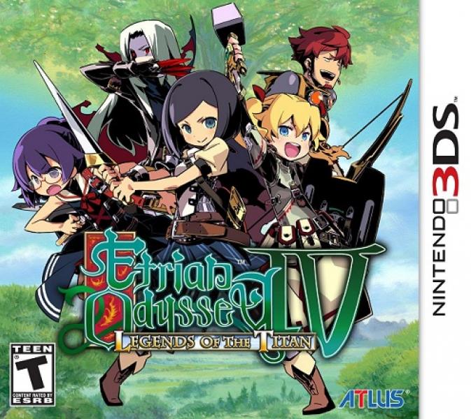 3DS Etrian Odyssey IV 4 - Legends of the Titan