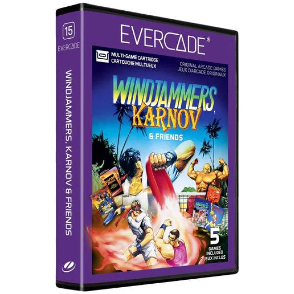 EVC Evercade - Windjammers, Karnov & Friends - NEW