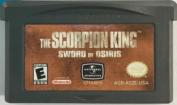 GBA Scorpion King - Sword of Osiris