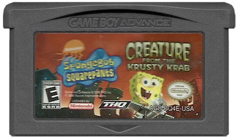GBA SpongeBob SquarePants - Creature from Krusty Krab