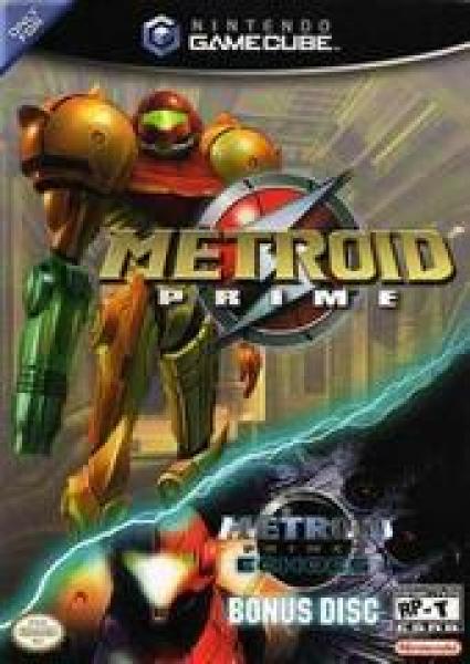 GC Metroid Prime - Game and Bonus Disc