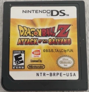 NDS Dragon Ball Z - Attack of the Saiyans - LOOSE CART ONLY