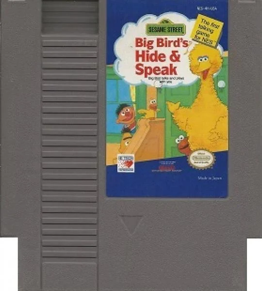 NES Sesame Street - Big Birds Hide & Speak