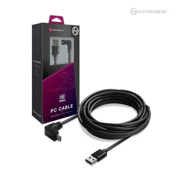 Oculus Quest - PC USB connection cable - for Oculus Quest 1 or 2 - (3rd) NEW- complete in box - USED