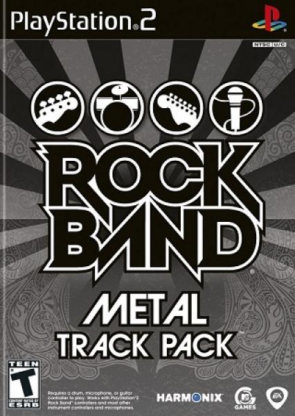 PS2 Rock Band - Metal Track Pack