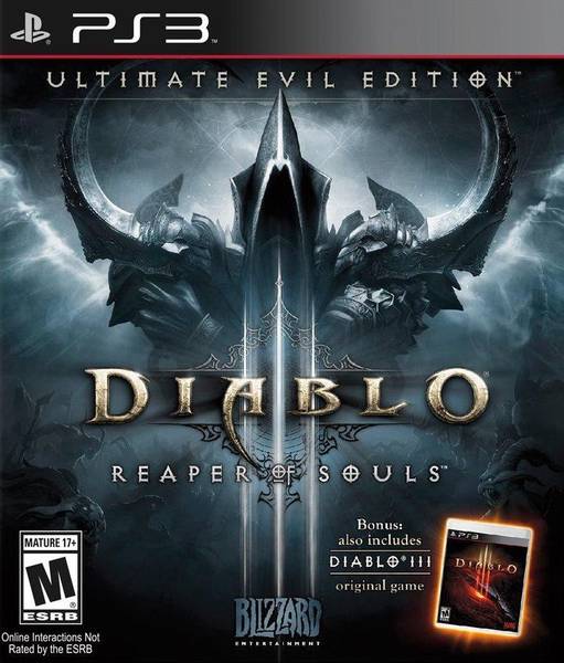 PS3 Diablo III 3 - Reaper of Souls - Ultimate Evil Edition
