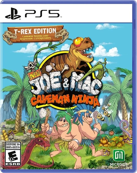 PS5 New Joe & Mac - Caveman Ninja - T-Rex Edition