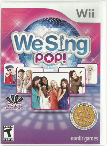 Wii We Sing Pop! - Game Only